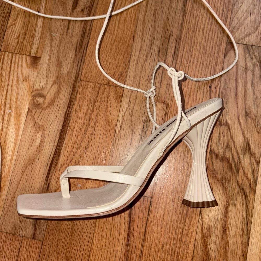 A'mmonde Atelier Anastassia 100 Ankle Tie Heels - Picture 3 of 5